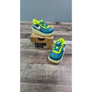 Nike Air Force 1 Crater Next Nature (TD) 'Bright Spruce Volt' DM1088 300 Size 3C